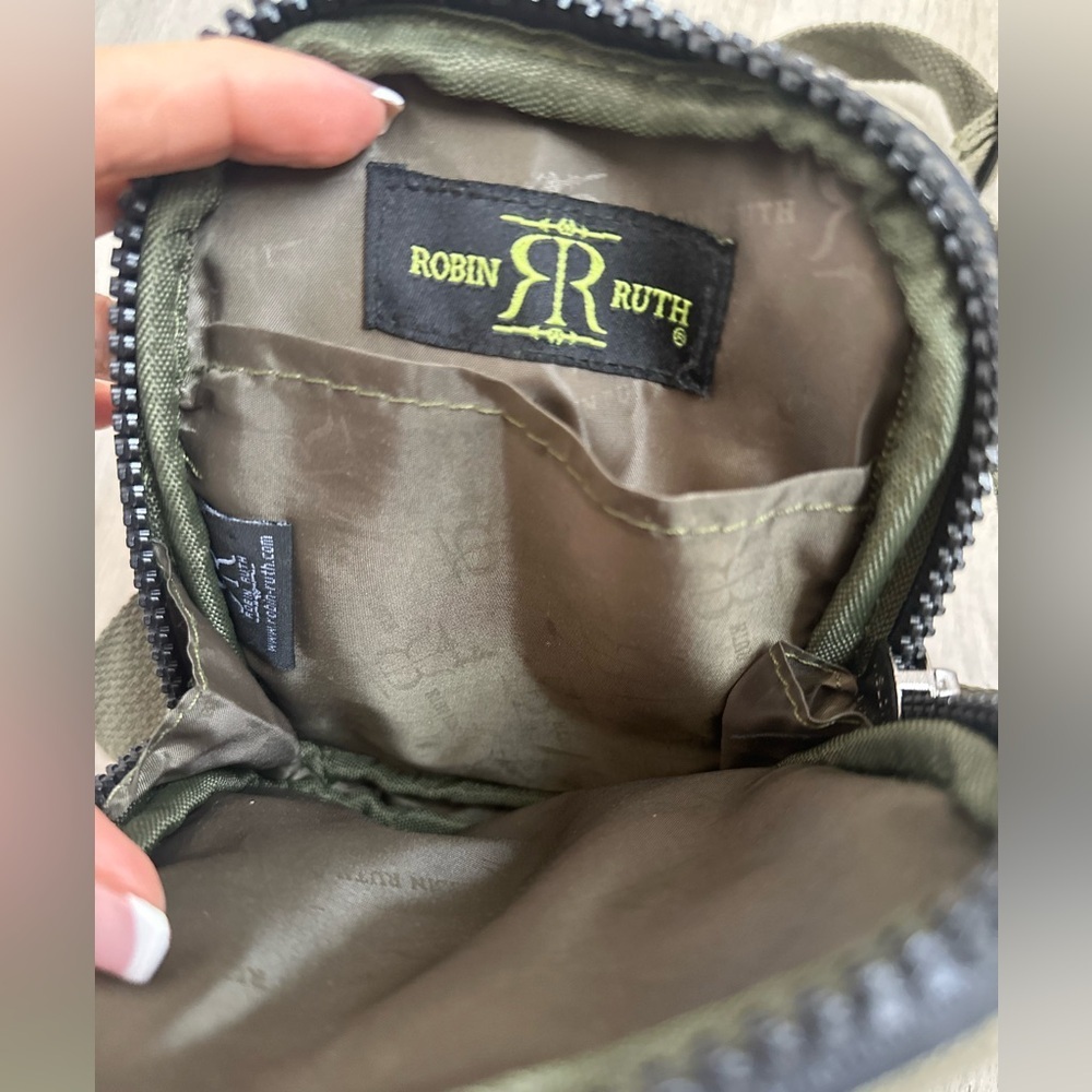 Olive Green Crossbody Bag - Picture 5 of 7